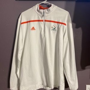 Miami U Football 1/4 Zip Up